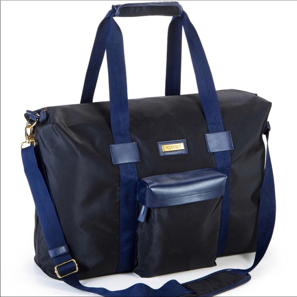 Versace Collection Travel Duffel Bag With Strap